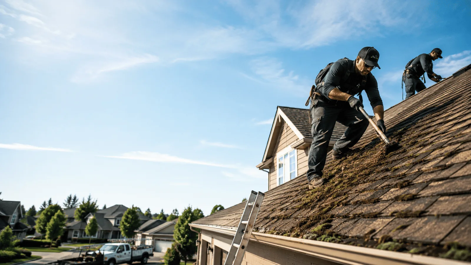 Roof Moss Removal in Coyanosa, TX near me